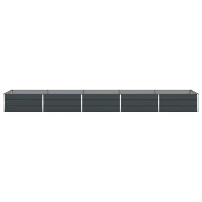 Plantenbak Antraciet 195 x 100 x 45 cm Gegalvaniseerd staal