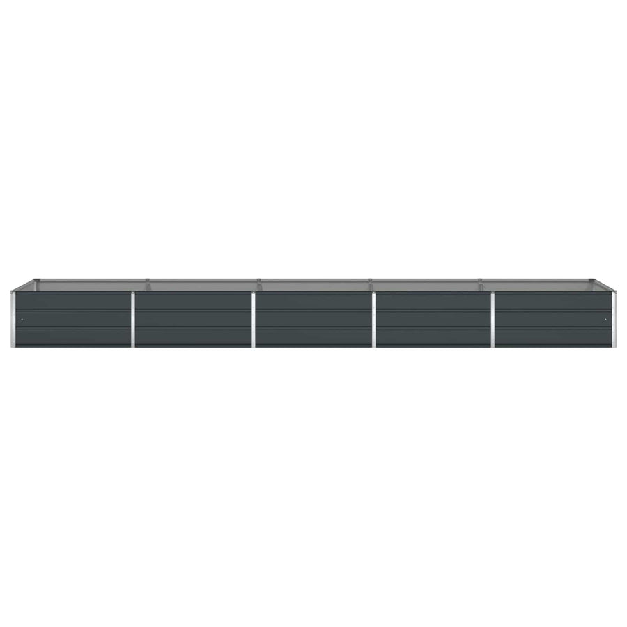 Plantenbak Antraciet 195 x 100 x 45 cm Gegalvaniseerd staal
