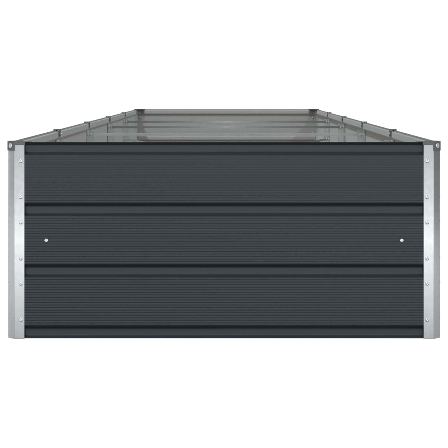 Plantenbak Antraciet 195 x 100 x 45 cm Gegalvaniseerd staal