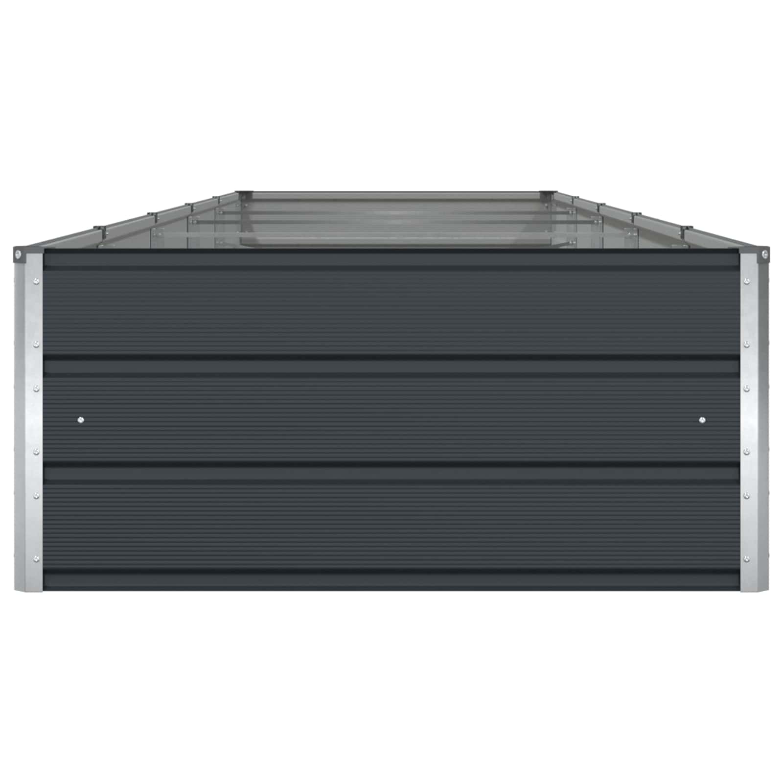 Plantenbak Antraciet 195 x 100 x 45 cm Gegalvaniseerd staal
