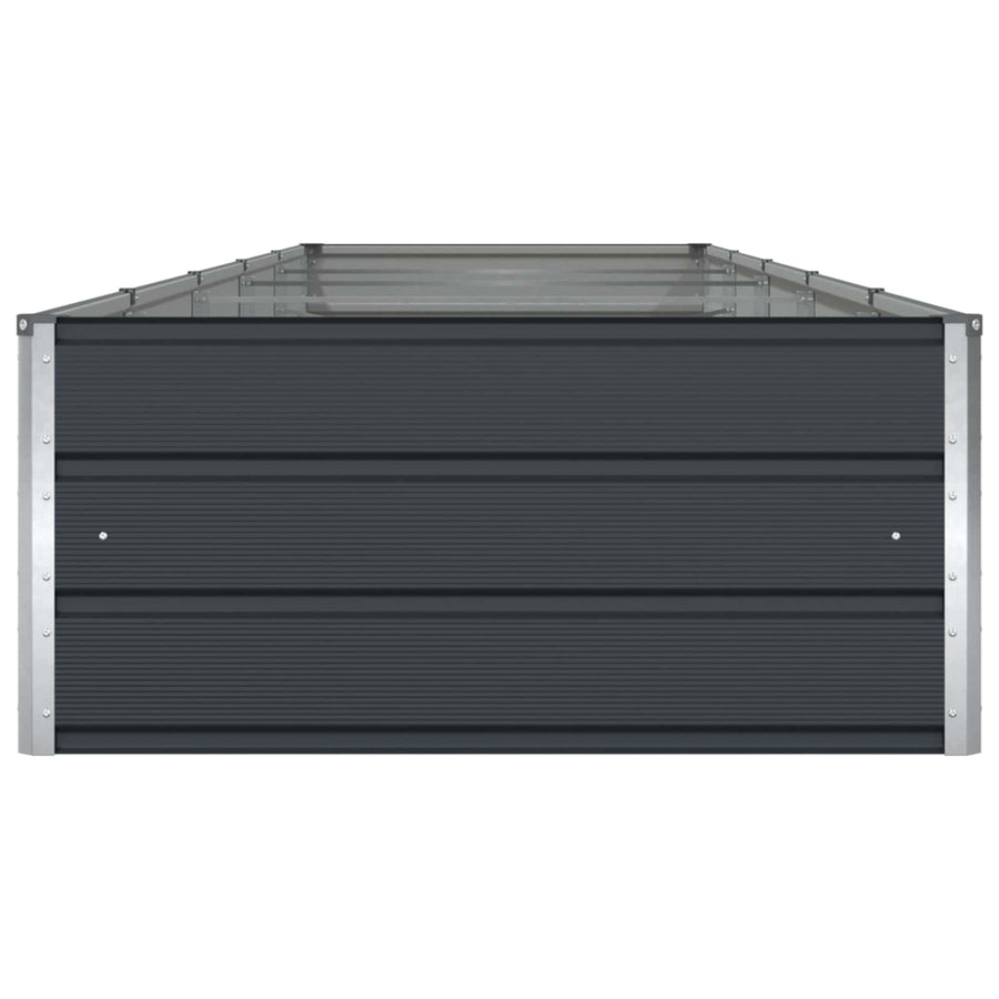 Plantenbak Antraciet 195 x 100 x 45 cm Gegalvaniseerd staal