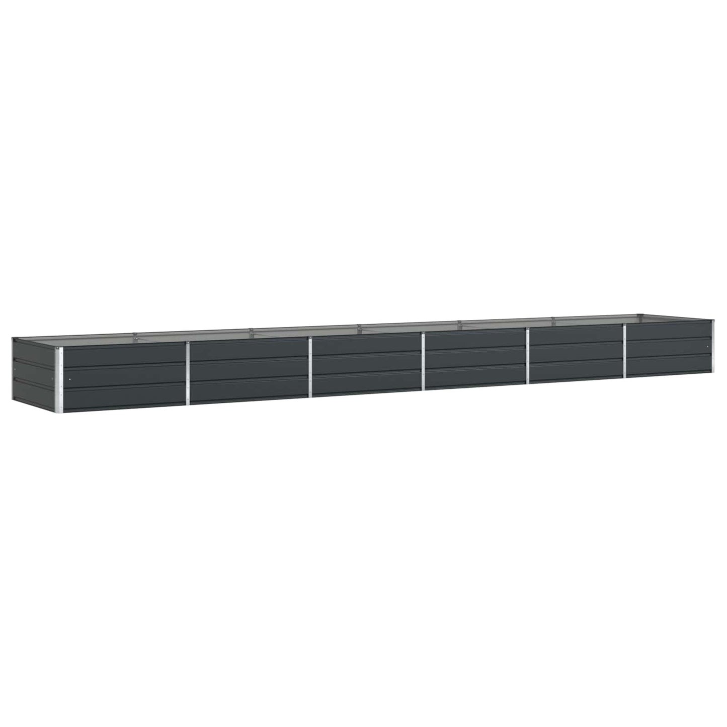 Plantenbak Antraciet 195 x 100 x 45 cm Gegalvaniseerd staal