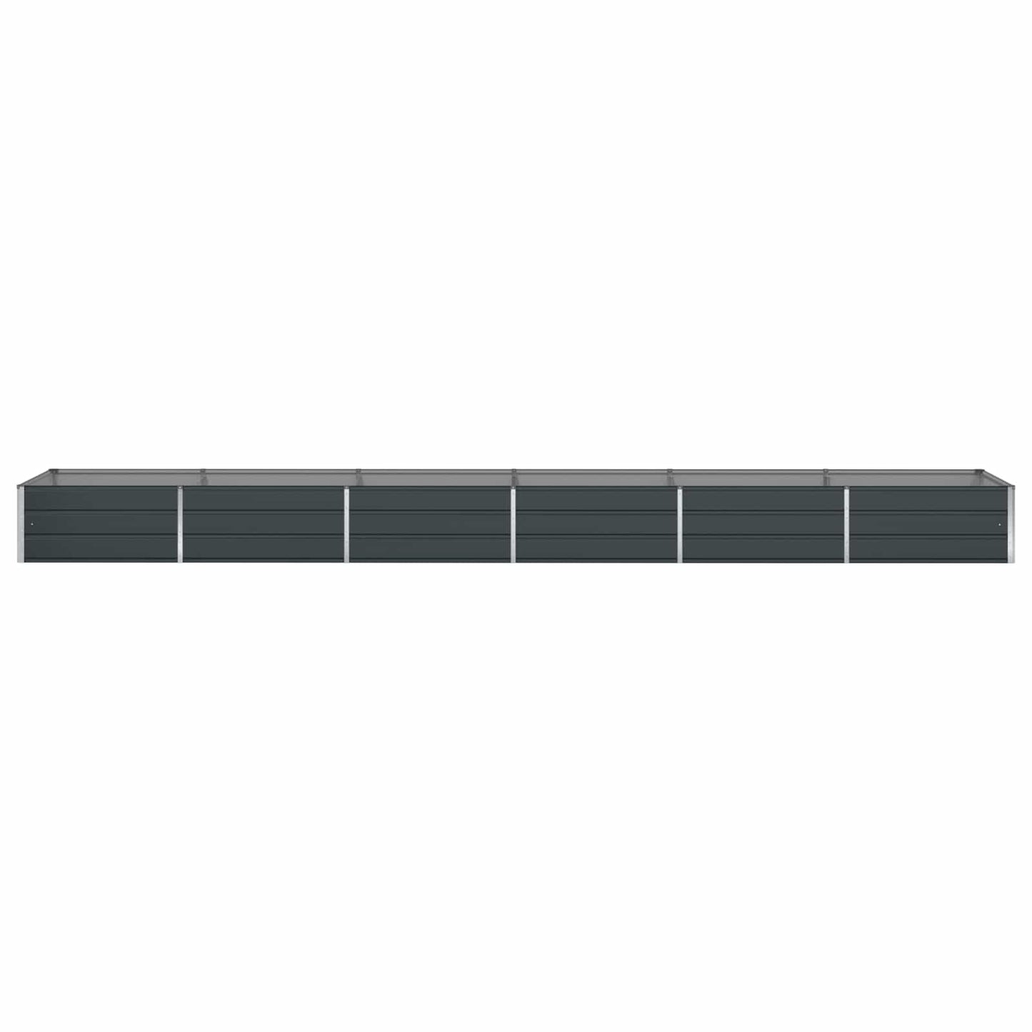 Plantenbak Antraciet 195 x 100 x 45 cm Gegalvaniseerd staal