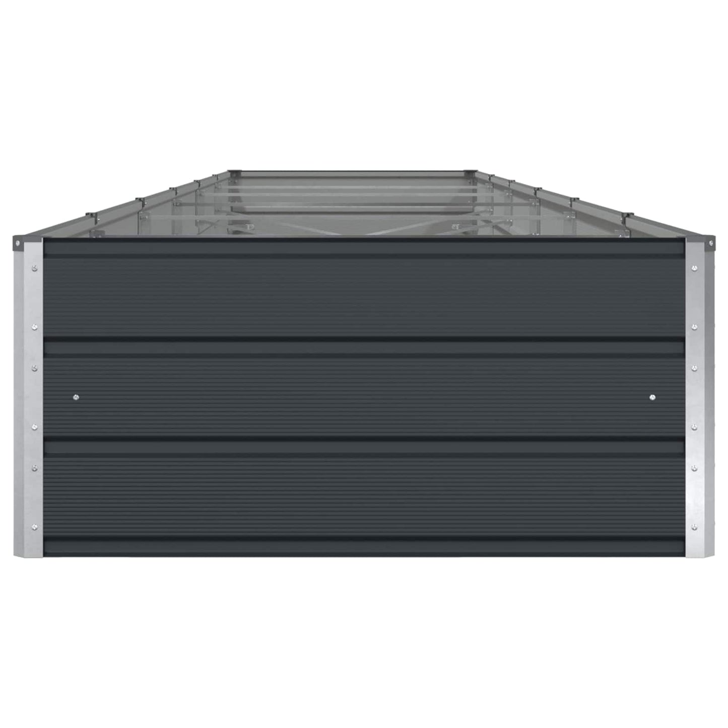 Plantenbak Antraciet 195 x 100 x 45 cm Gegalvaniseerd staal