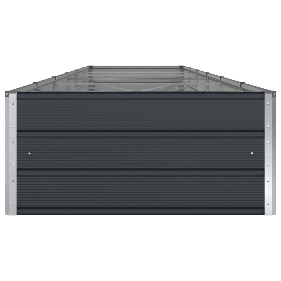 Plantenbak Antraciet 195 x 100 x 45 cm Gegalvaniseerd staal