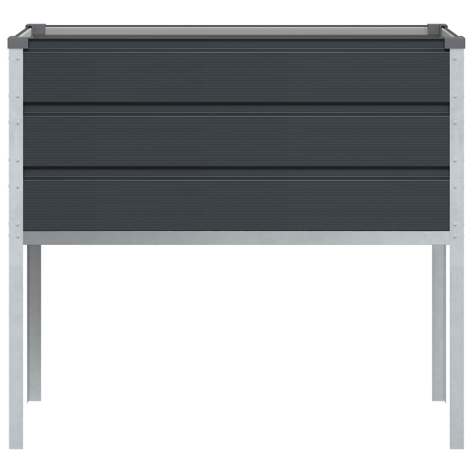 Plantenbak Antraciet 100 x 45 x 90 cm Gegalvaniseerd staal
