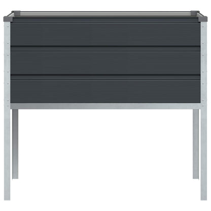Plantenbak Antraciet 100 x 45 x 90 cm Gegalvaniseerd staal