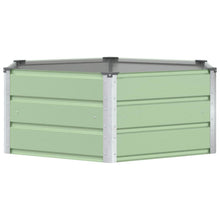 Plantenbak Pastel Groen 129 x 129 x 45 cm Staal