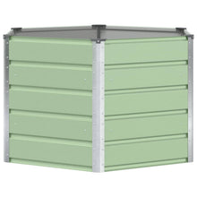 Plantenbak Pastel Groen 129 x 129 x 75 cm Staal