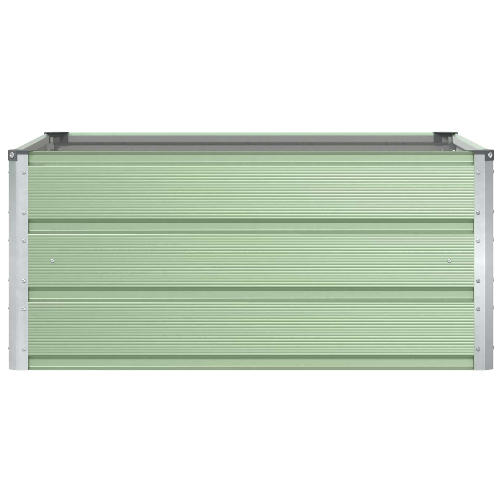 Plantenbak Pastelgroen 100 x 100 x 45 cm Staal