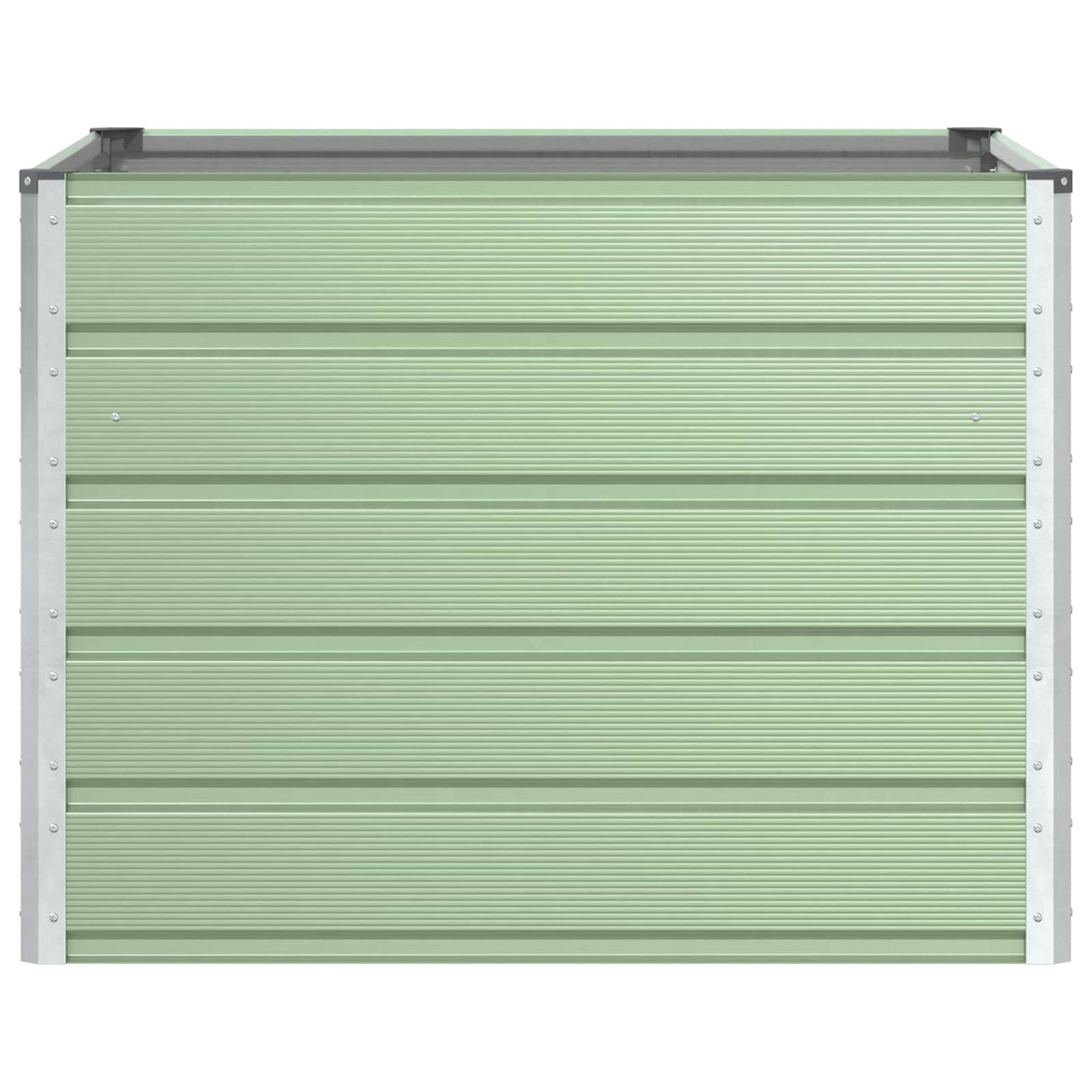 Plantenbak Pastelgroen 100 x 100 x 75 cm Staal