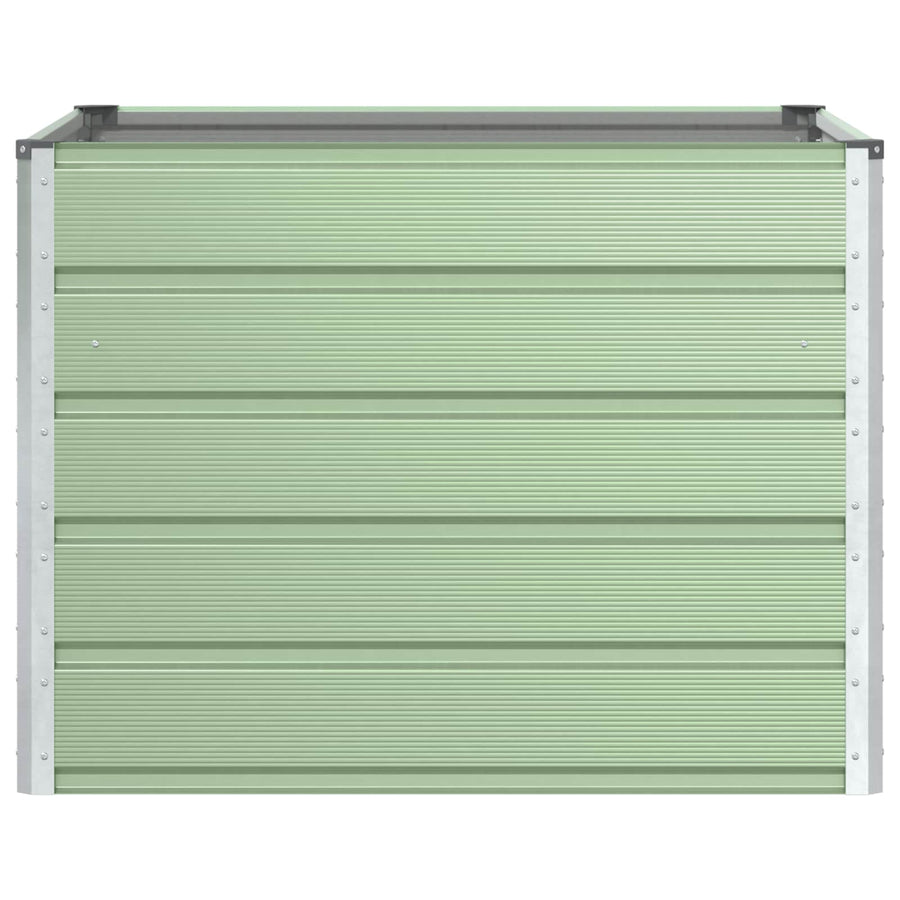 Plantenbak Pastelgroen 100 x 100 x 75 cm Staal