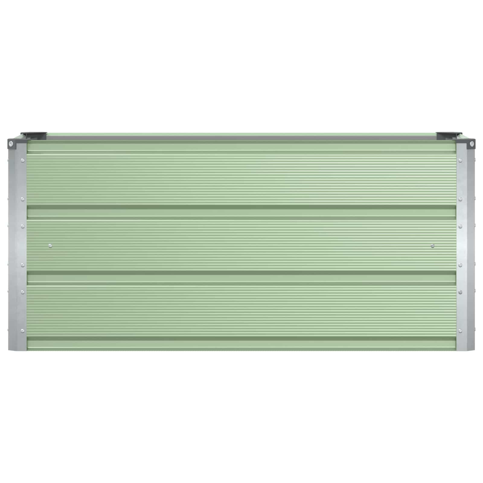 Plantenbak Groen 100 x 40 x 45 cm Staal