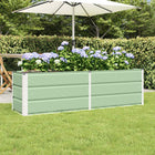 Plantenbak 160x40x45 cm staal groen