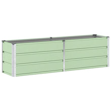 Plantenbak Groen 160 x 40 x 45 cm Staal