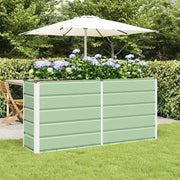 Plantenbak 160x40x75 cm staal groen