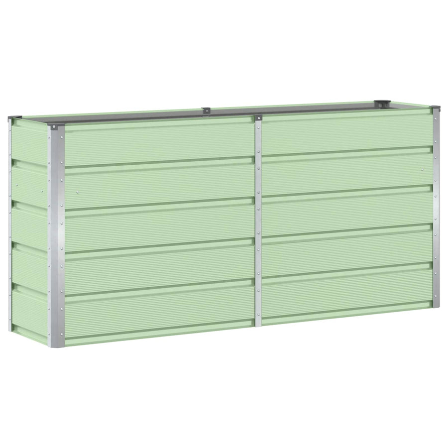 Plantenbak Groen 160 x 40 x 75 cm Staal
