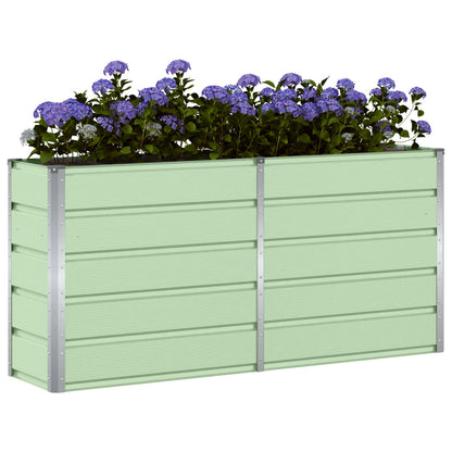 Plantenbak Groen 160 x 40 x 75 cm Staal