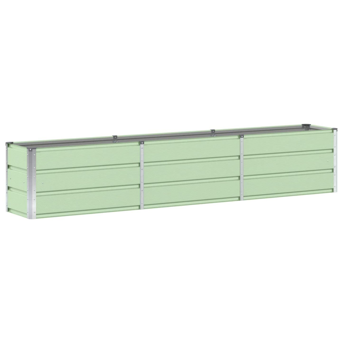 Plantenbak Groen 240 x 40 x 45 cm Staal