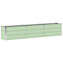 Plantenbak Groen 240 x 40 x 45 cm Staal