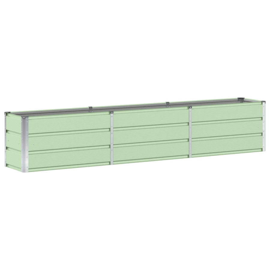 Plantenbak Groen 240 x 40 x 45 cm Staal