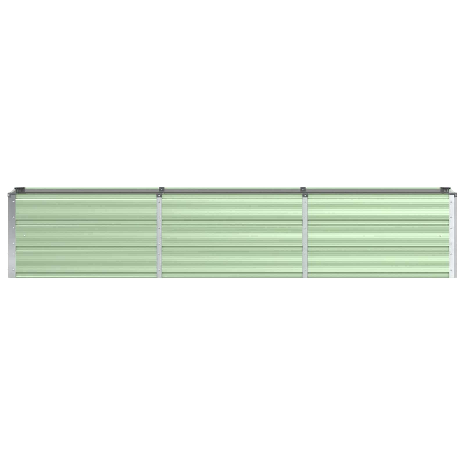 Plantenbak Groen 240 x 40 x 45 cm Staal