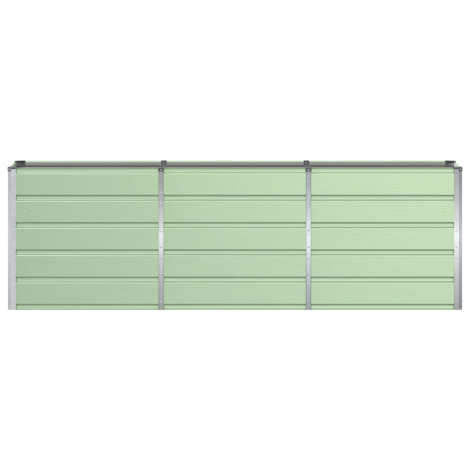 Plantenbak Groen 160 x 40 x 75 cm Staal