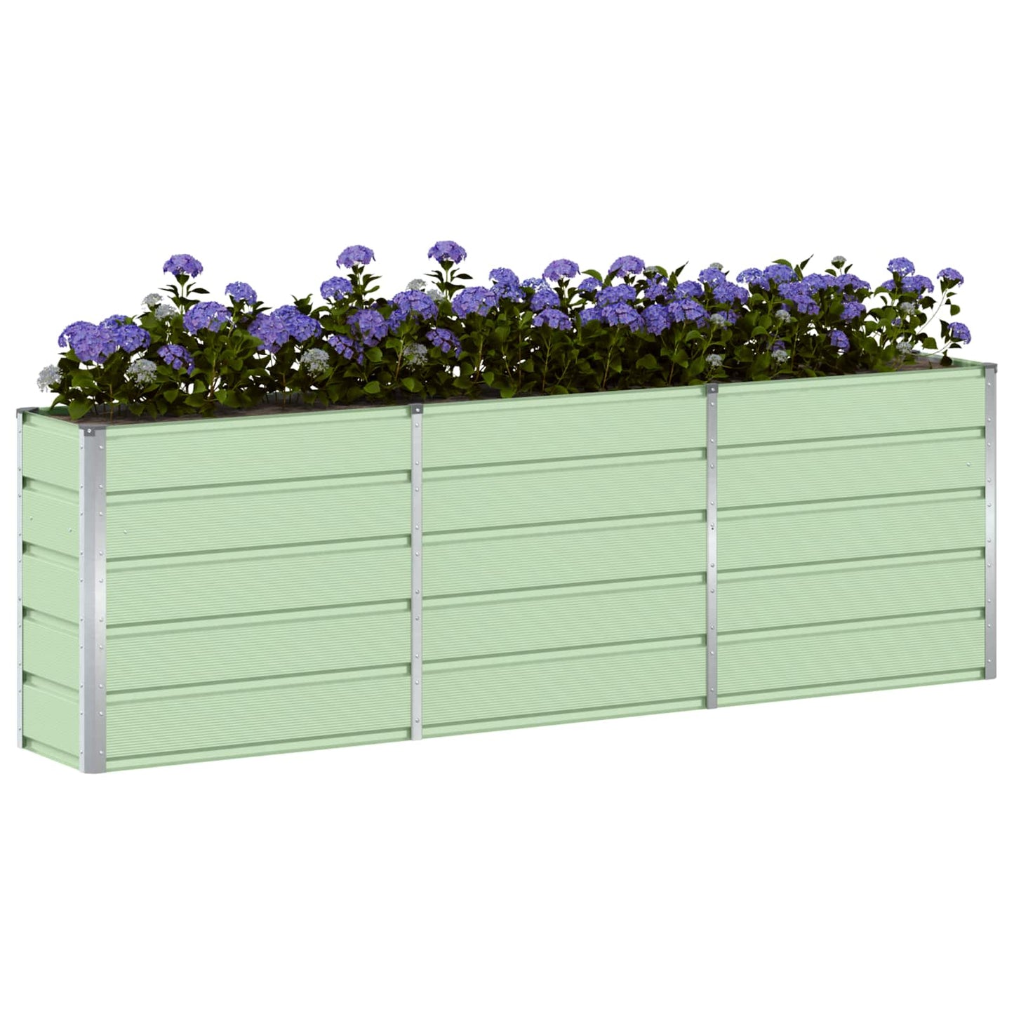 Plantenbak Groen 160 x 40 x 75 cm Staal