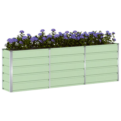 Plantenbak Groen 160 x 40 x 75 cm Staal