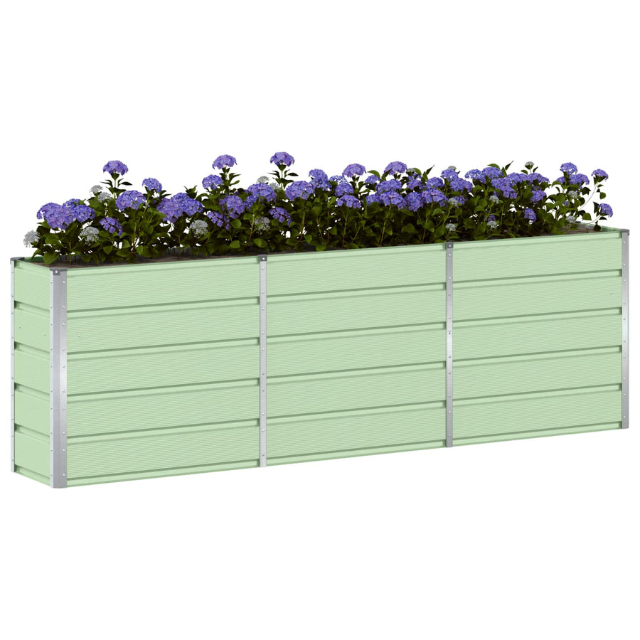 Plantenbak Groen 160 x 40 x 75 cm Staal