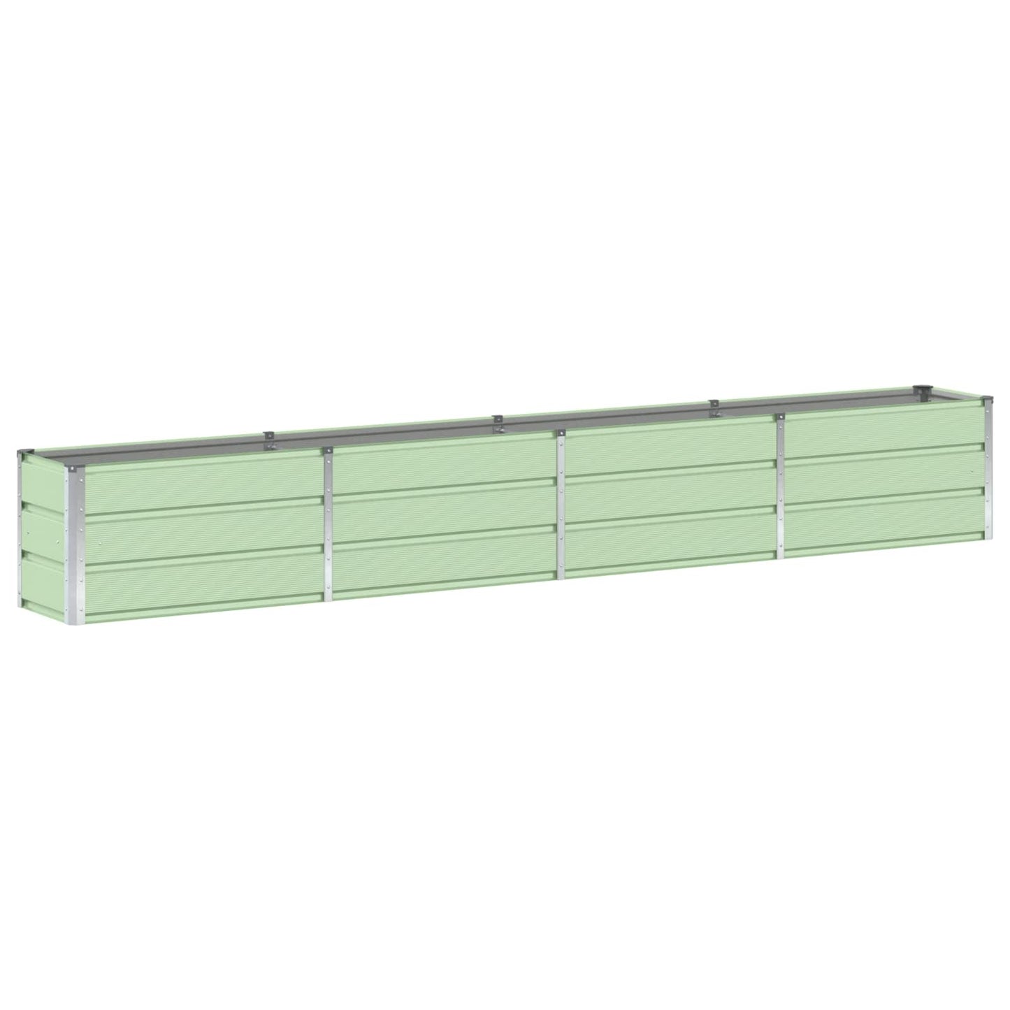 Plantenbak Groen 320 x 40 x 45 cm Staal