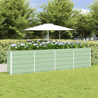 Green Planter 160 x 40 x 75 cm Steel