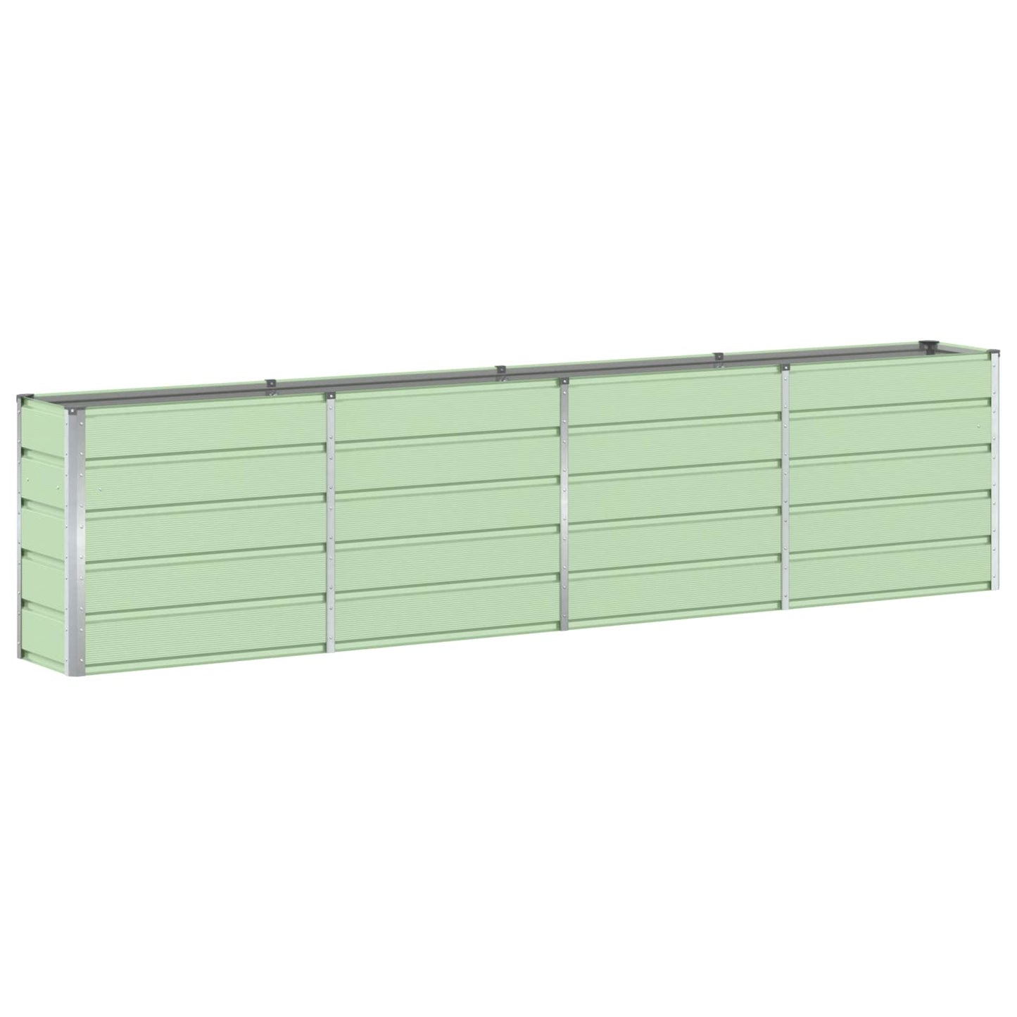 Plantenbak Groen 160 x 40 x 75 cm Staal