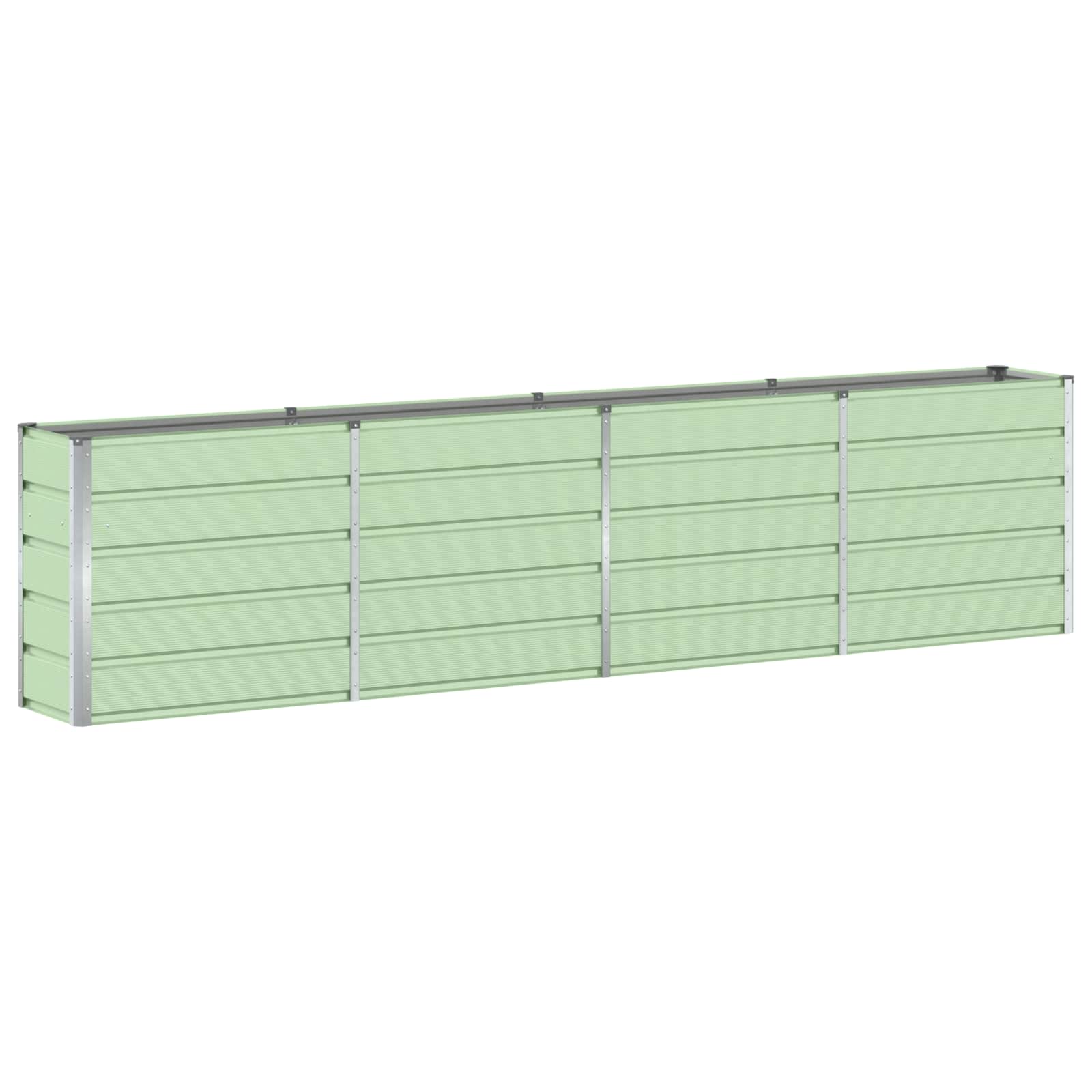 Plantenbak Groen 160 x 40 x 75 cm Staal