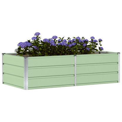 Plantenbak Groen 160 x 80 x 45 cm Staal