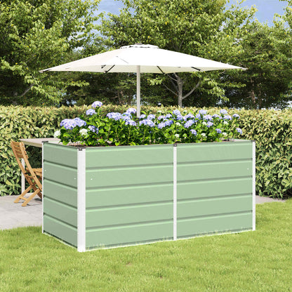 Plantenbak Groen 160 x 80 x 75 cm Staal