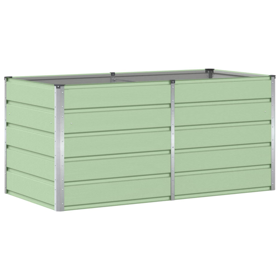 Plantenbak Groen 160 x 80 x 75 cm Staal
