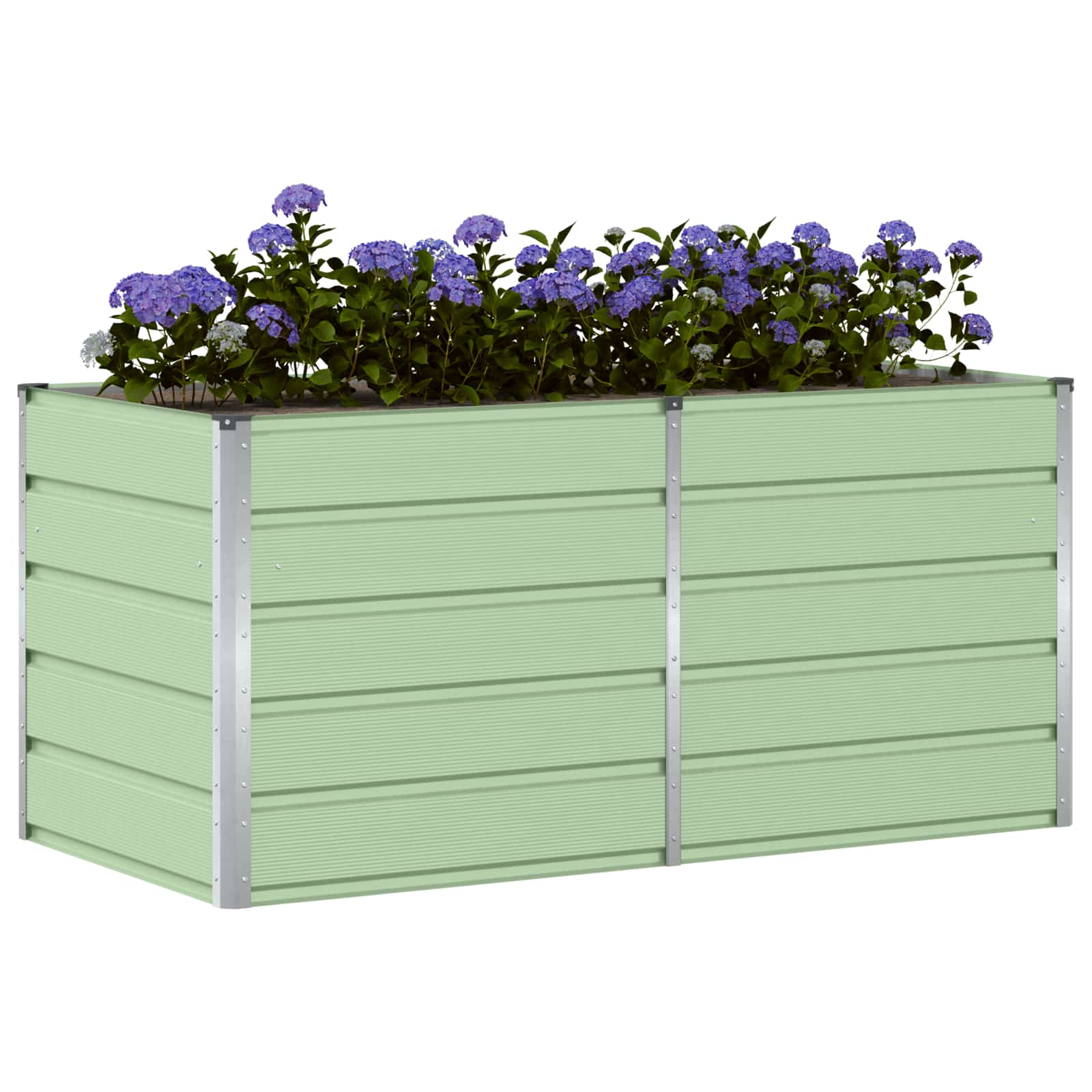 Plantenbak Groen 160 x 80 x 75 cm Staal