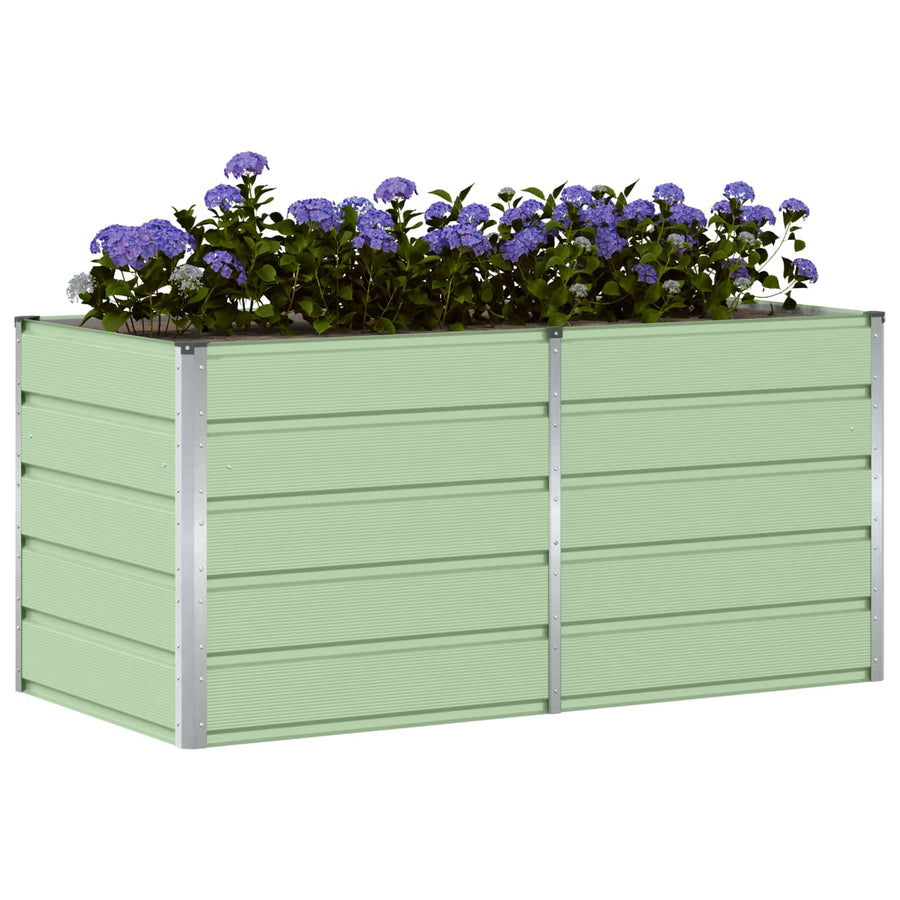 Plantenbak Groen 160 x 80 x 75 cm Staal