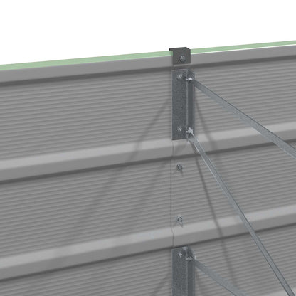Plantenbak Groen 240 x 80 x 45 cm Staal