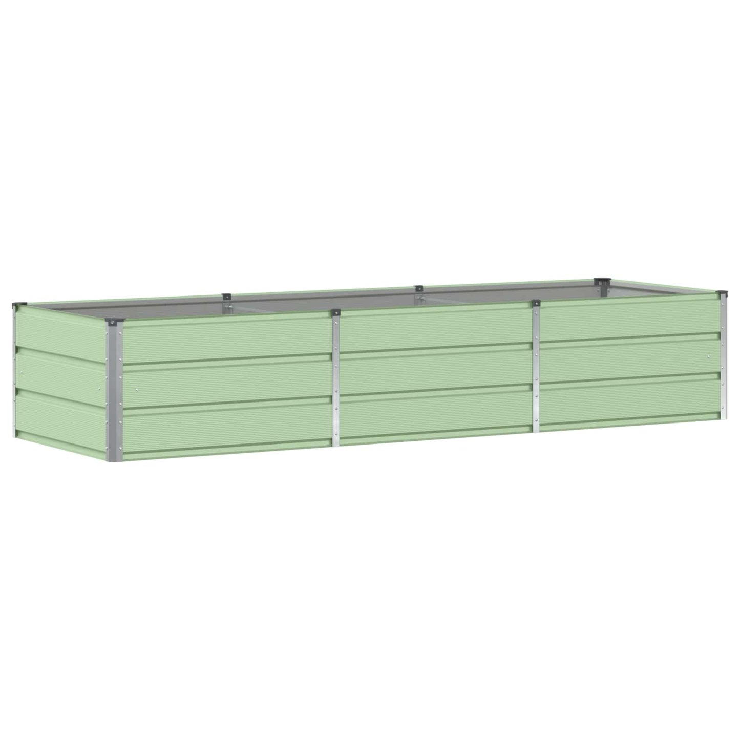 Plantenbak Groen 240 x 80 x 45 cm Staal