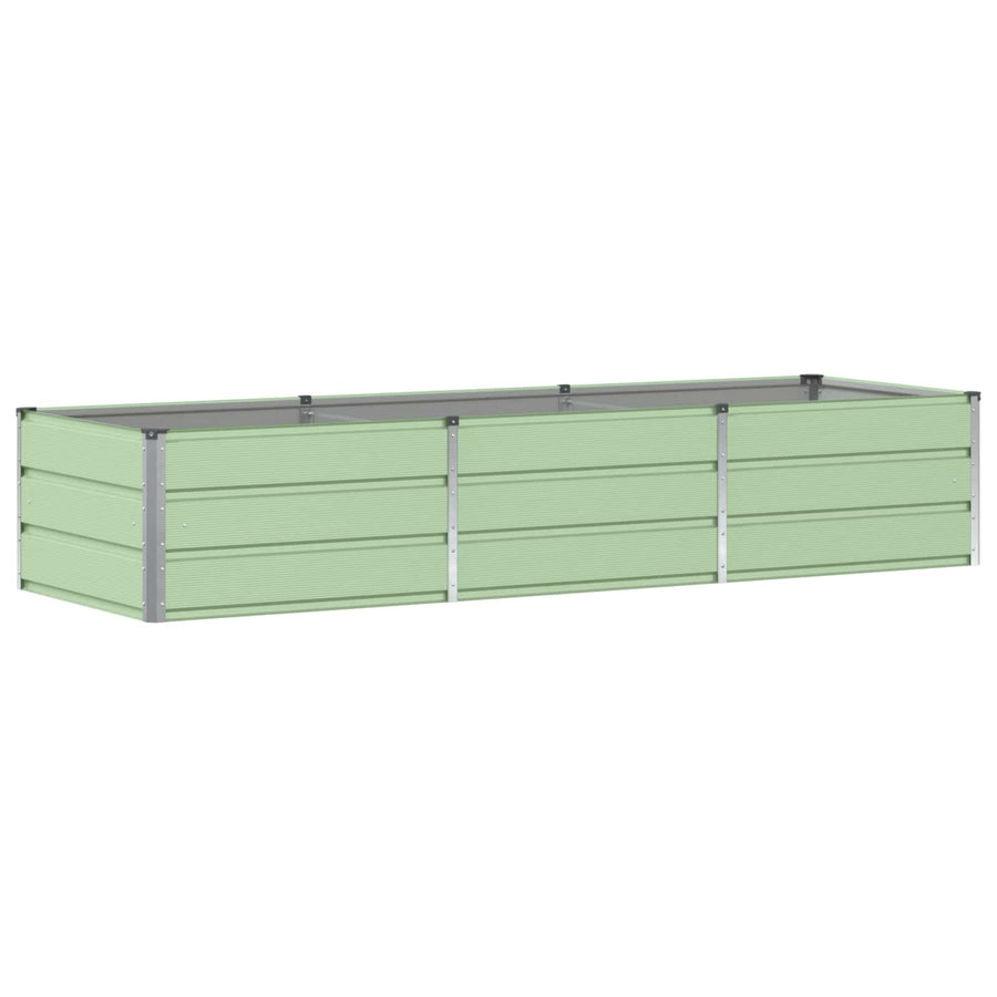 Plantenbak Groen 240 x 80 x 45 cm Staal
