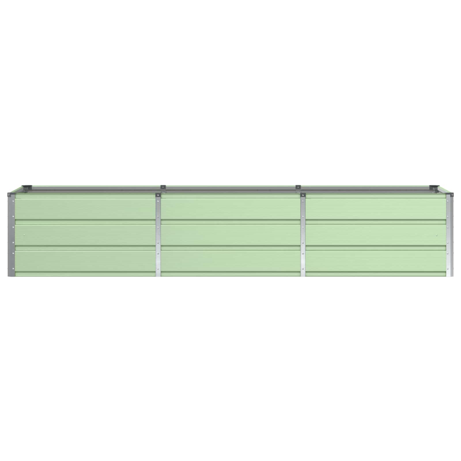 Plantenbak Groen 240 x 80 x 45 cm Staal