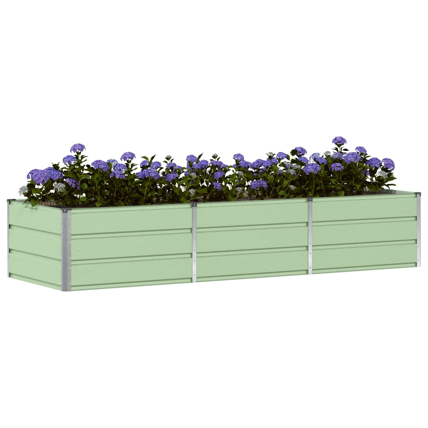 Plantenbak Groen 240 x 80 x 45 cm Staal