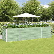 Plantenbak 240x80x75 cm staal groen
