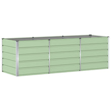 Plantenbak Groen 240 x 80 x 75 cm Staal