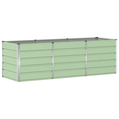 Plantenbak Groen 240 x 80 x 75 cm Staal