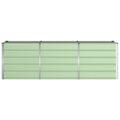Plantenbak Groen 240 x 80 x 75 cm Staal
