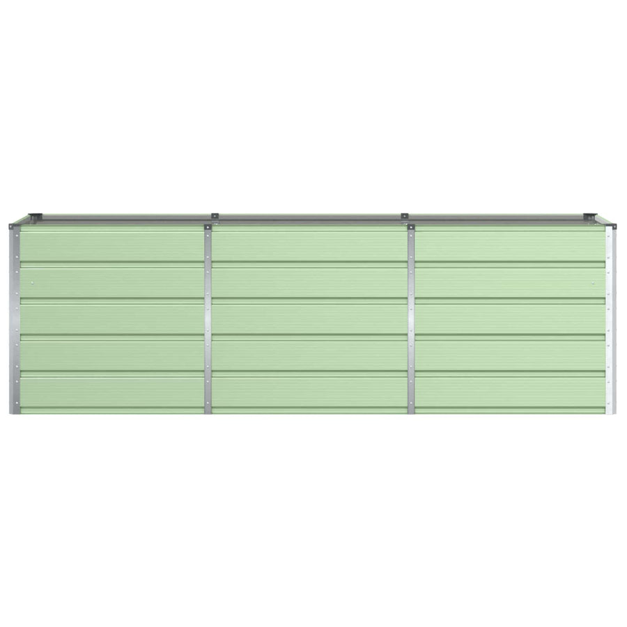 Plantenbak Groen 240 x 80 x 75 cm Staal