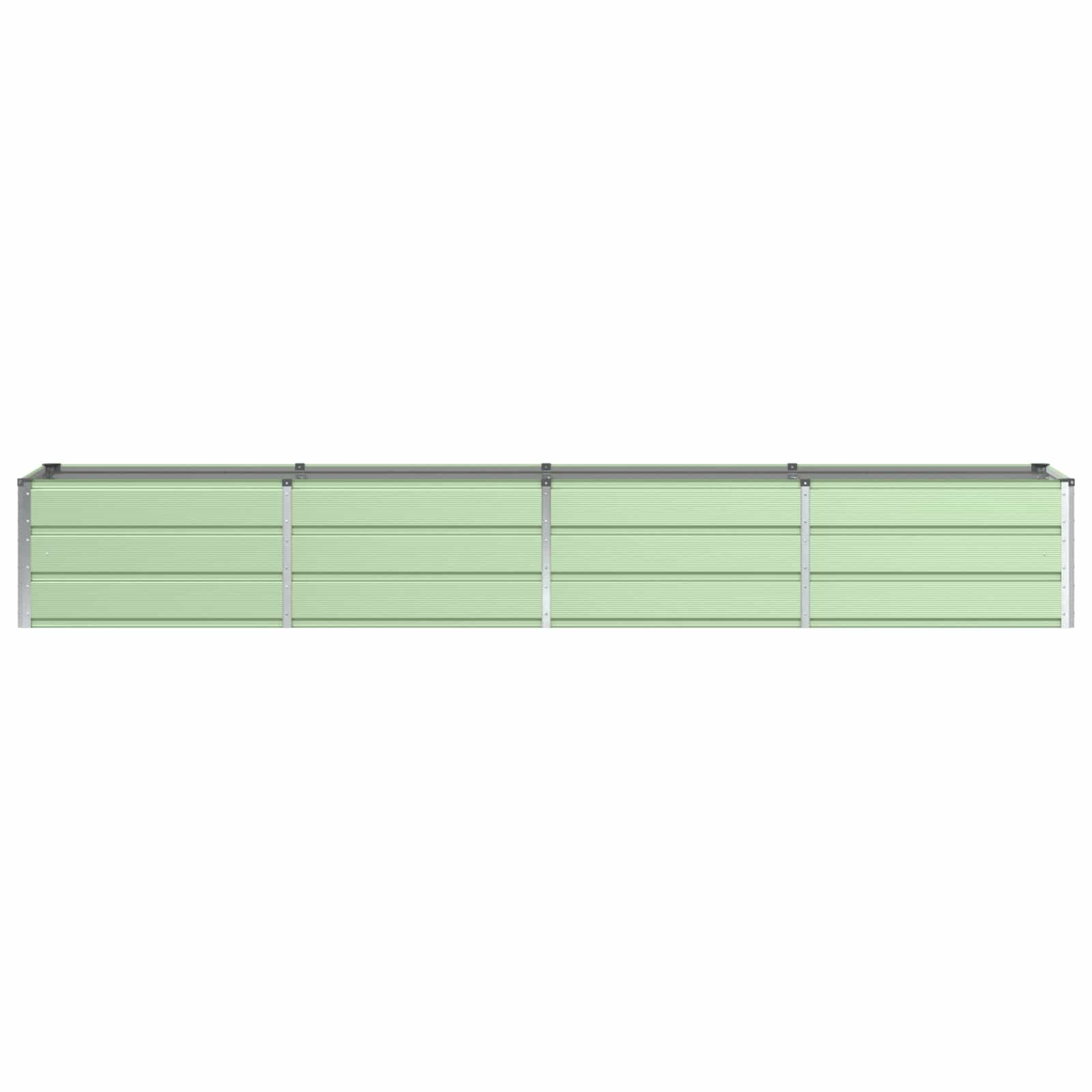 Plantenbak Groen 320 x 80 x 45 cm Staal